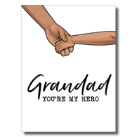 Grandad Hero Card
